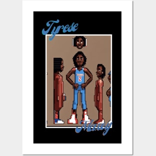 Tyrese Maxey Philadelphia victor illustration design Posters and Art